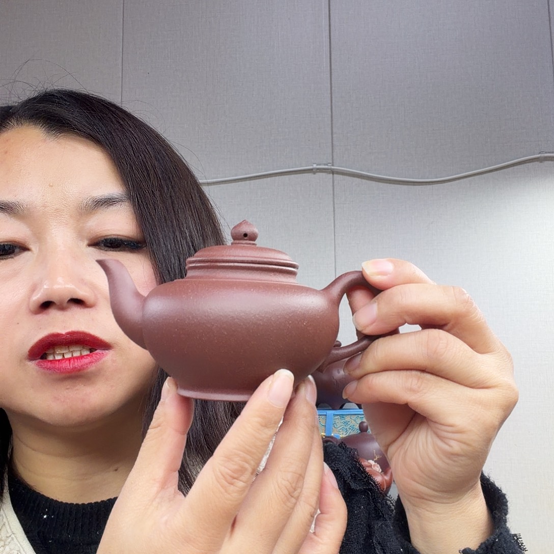 笑英壶170cc紫泥的