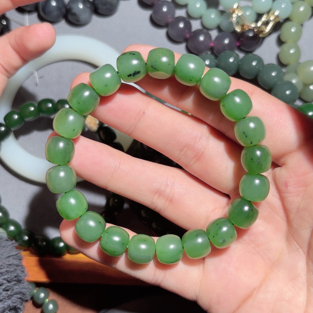 和田玉手链未镶嵌