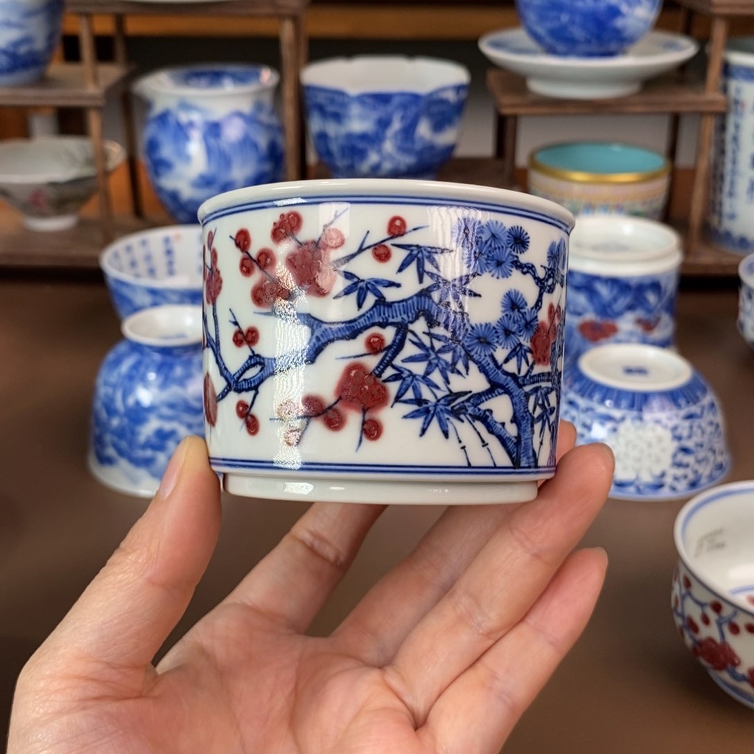 景德镇陶瓷手工手绘