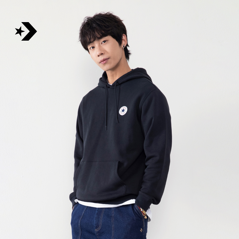 匡威秋季新品男女经典连帽卫衣基础款上衣CONVERSE UCJ209