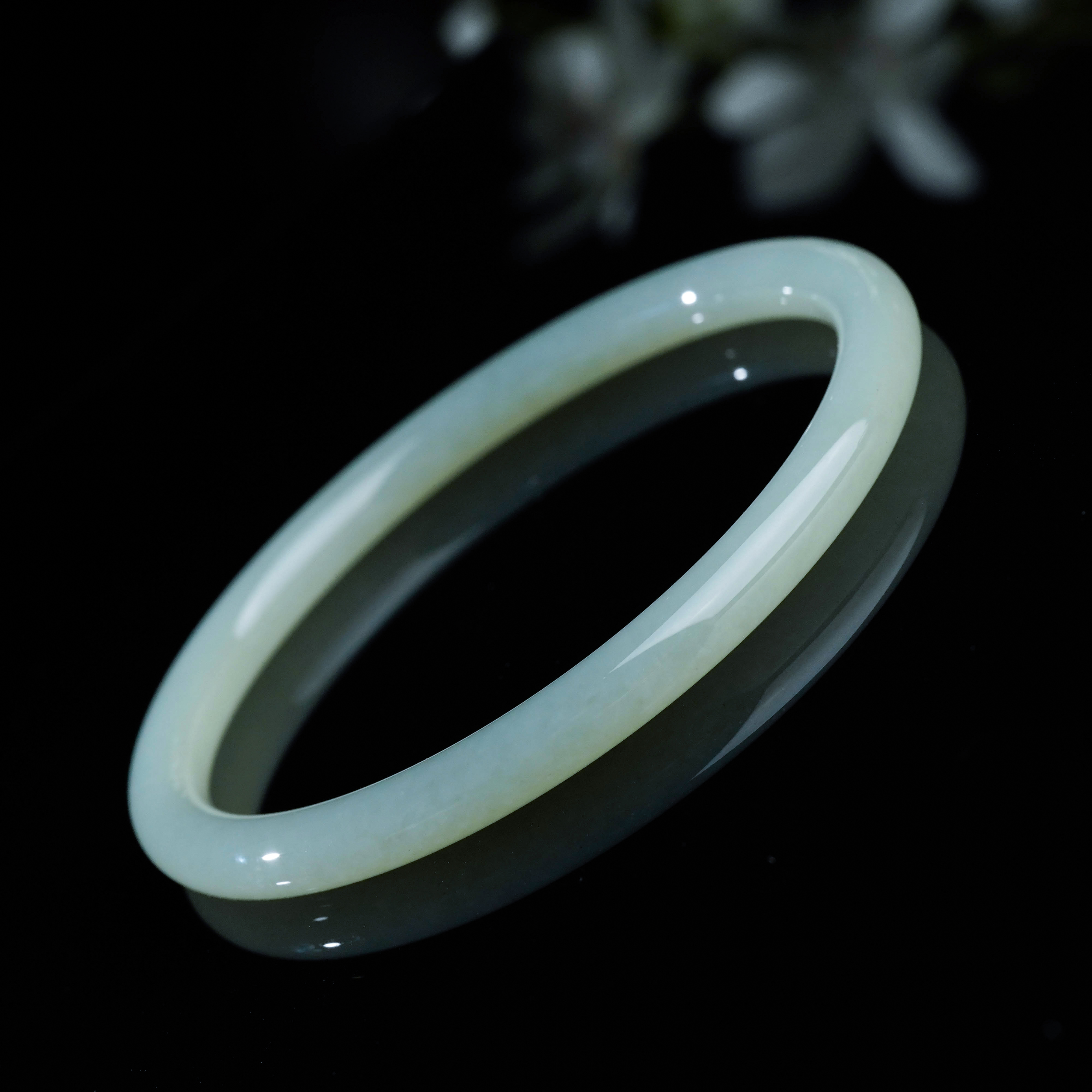 冷焰仓天然和田玉 且末蓝 美人条-多样性发货