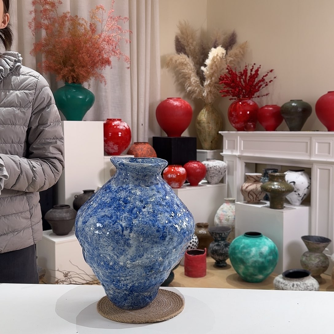 摆件景德镇陶瓷闪拍73