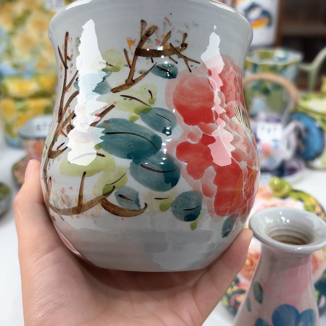 *****景德镇手绘高温釉下彩陶瓷茶具