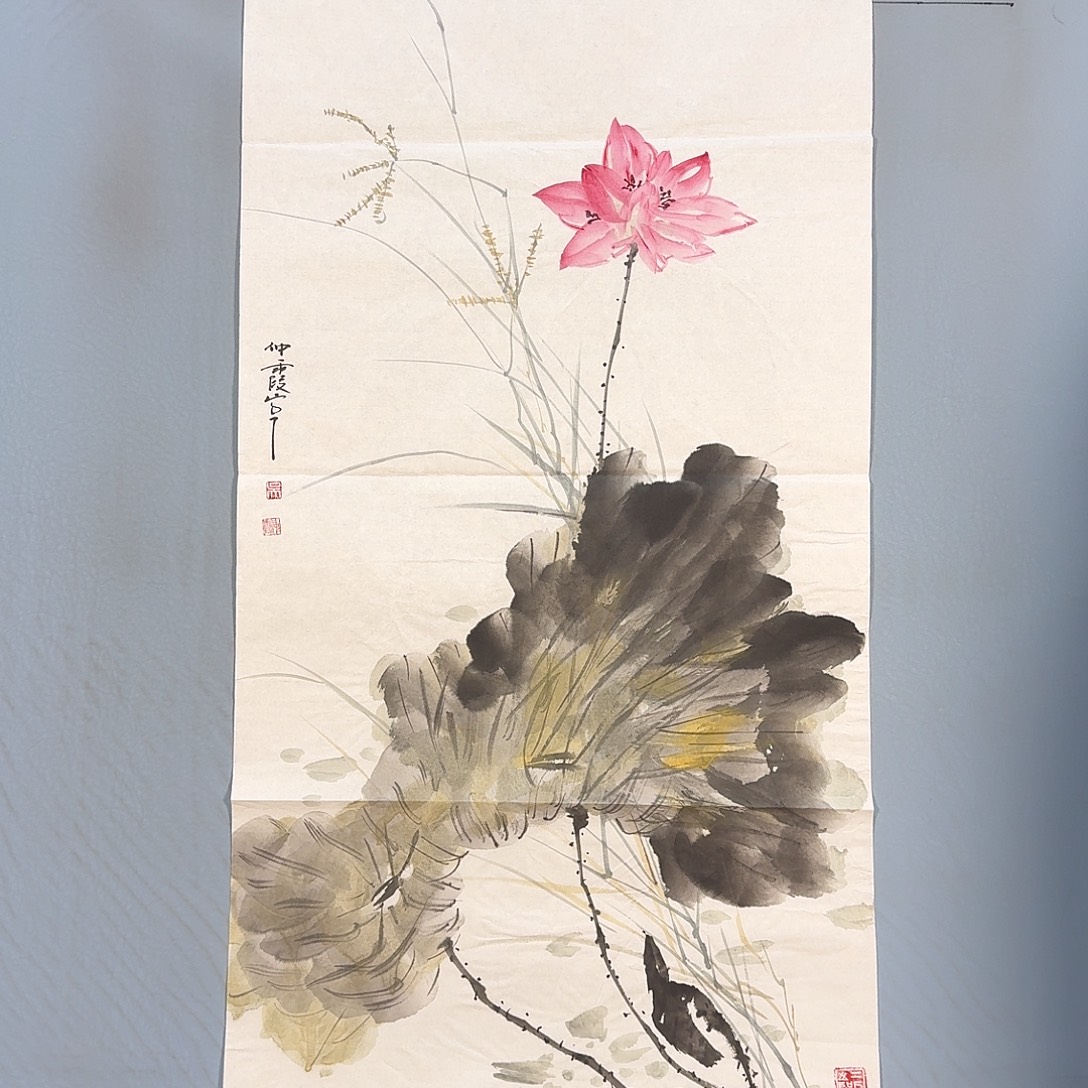 国画111 牡丹一如你初来