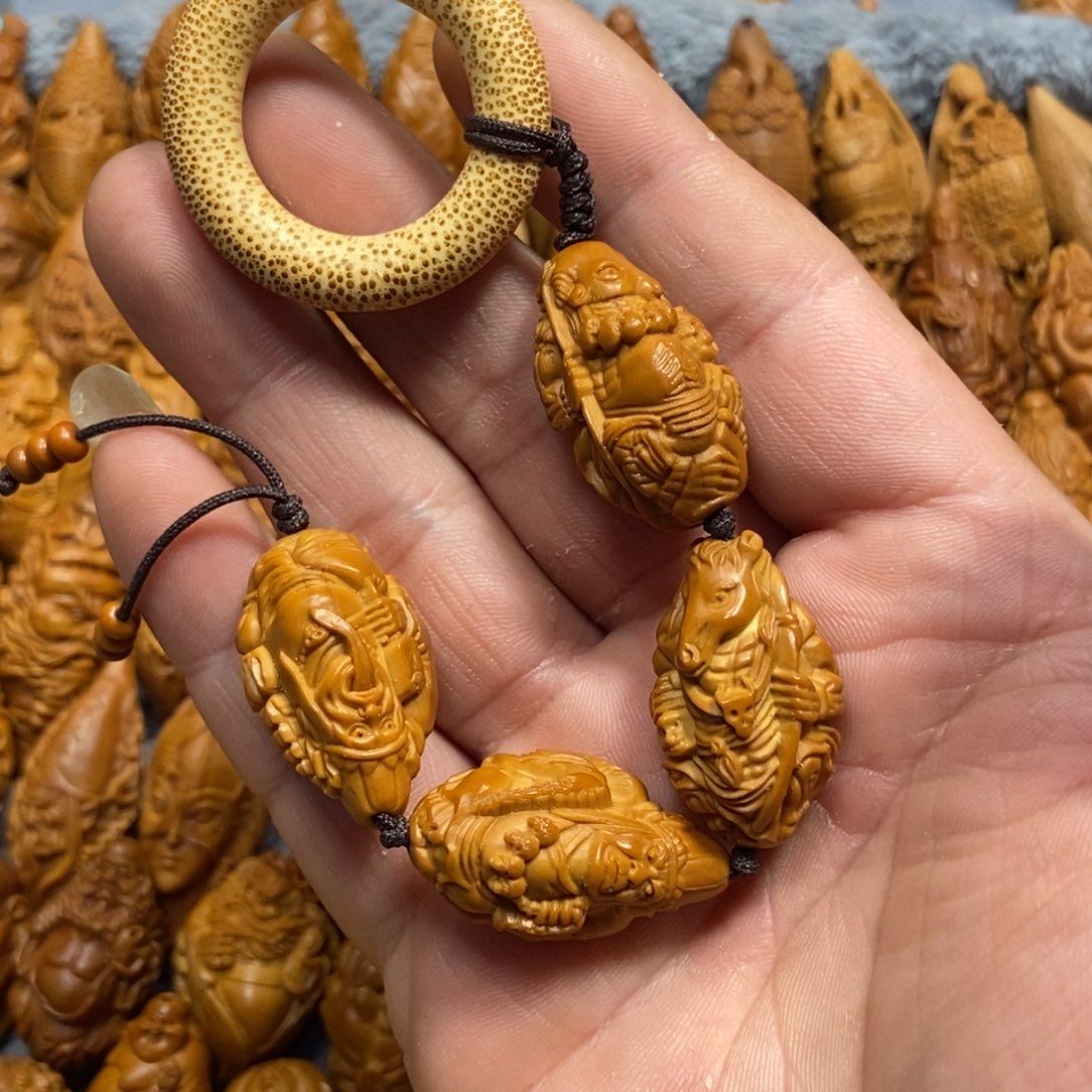 橄榄核手串/手链黑白无常牛头马面