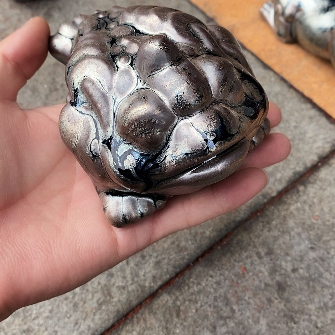 茶盏5*建盏茶宠金蟾