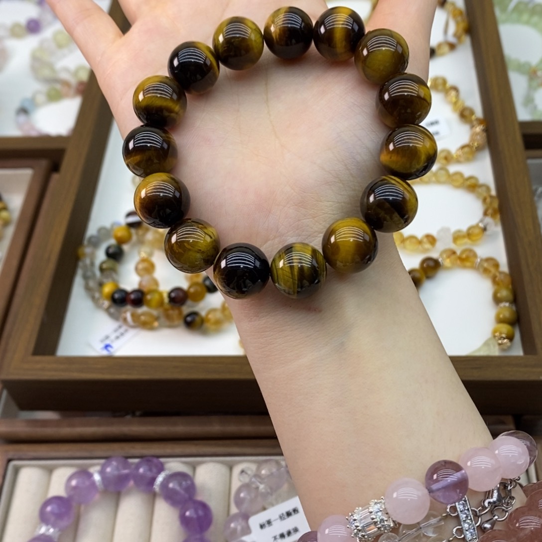 水晶手链未镶嵌虎眼