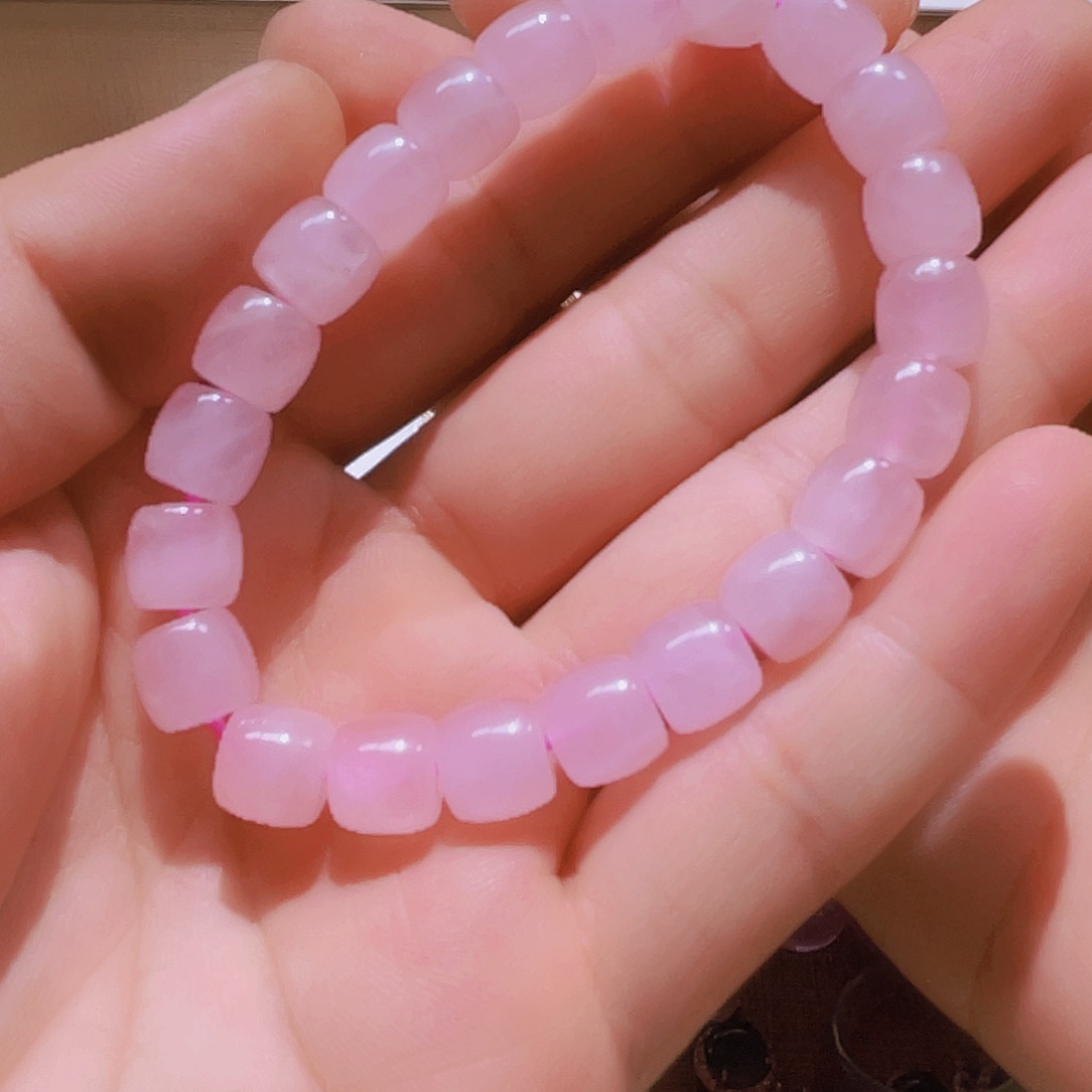 水晶手链未镶嵌粉水