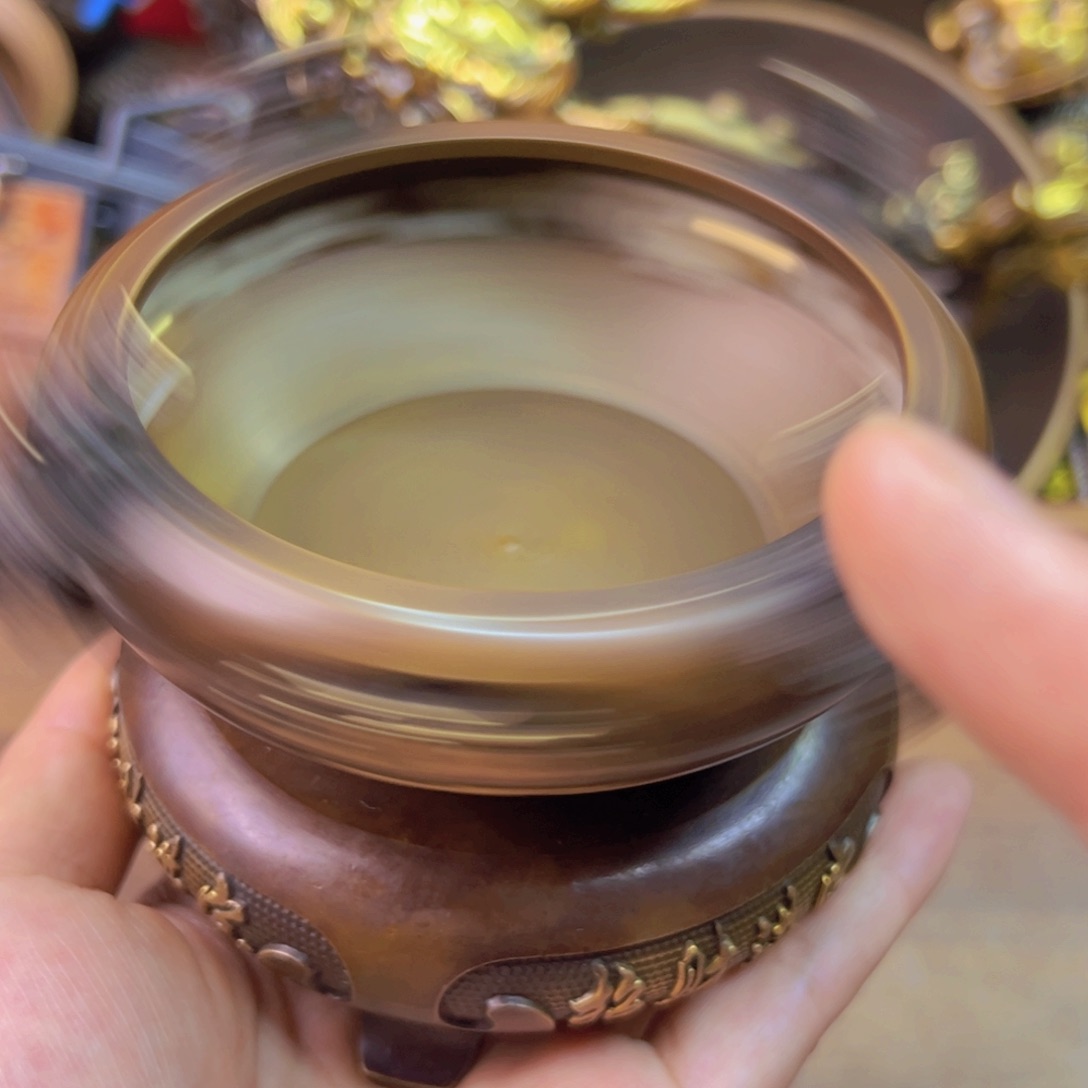原矿风磨铜时来运转聚宝盆
