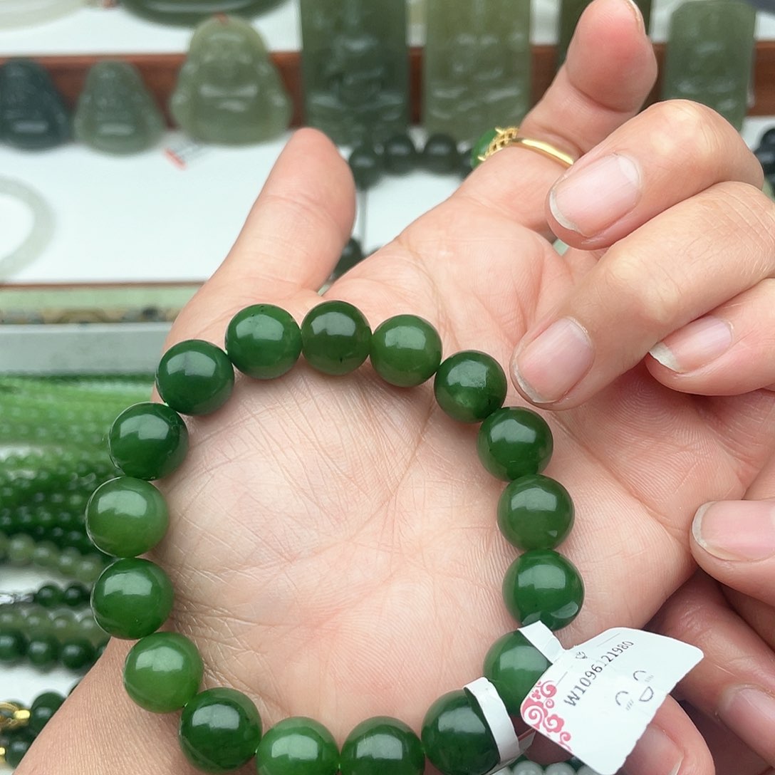 和田玉手串未镶嵌