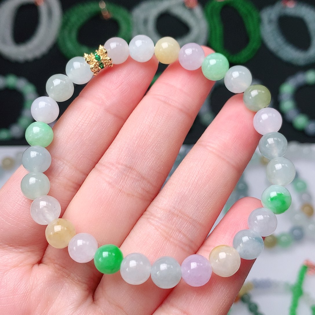 未镶嵌翡翠手链翡翠