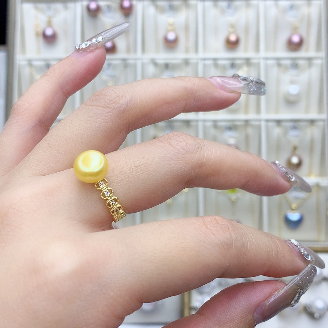 淡水珍珠合金吊坠(赠链)