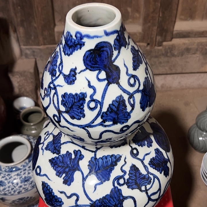 陶12345678葫芦瓶