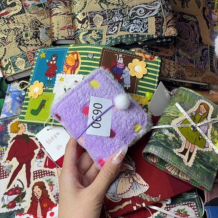 织绣豆豆本送纸690