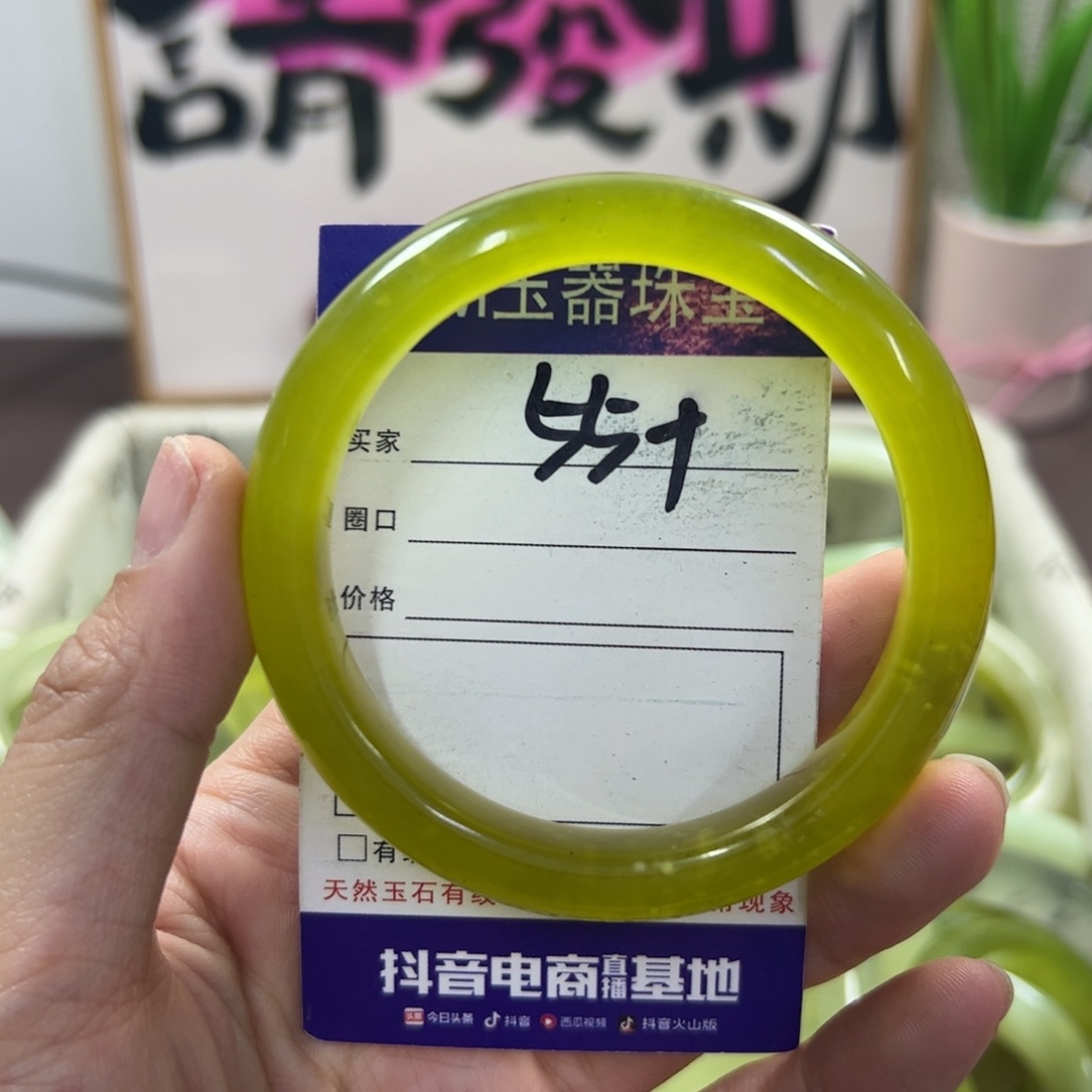 蛇纹石玉手镯未镶嵌438