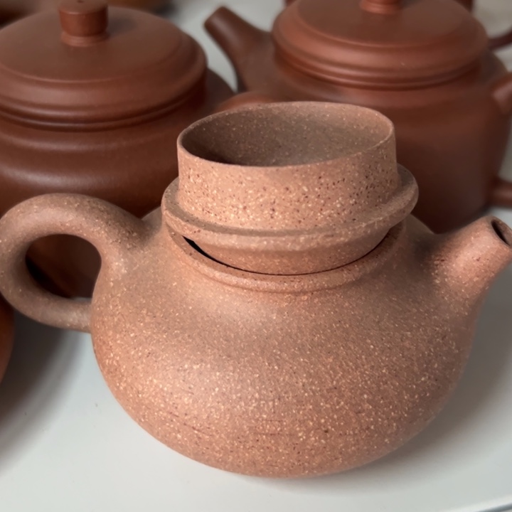 紫砂茶案瑕疵香灰容天180cc