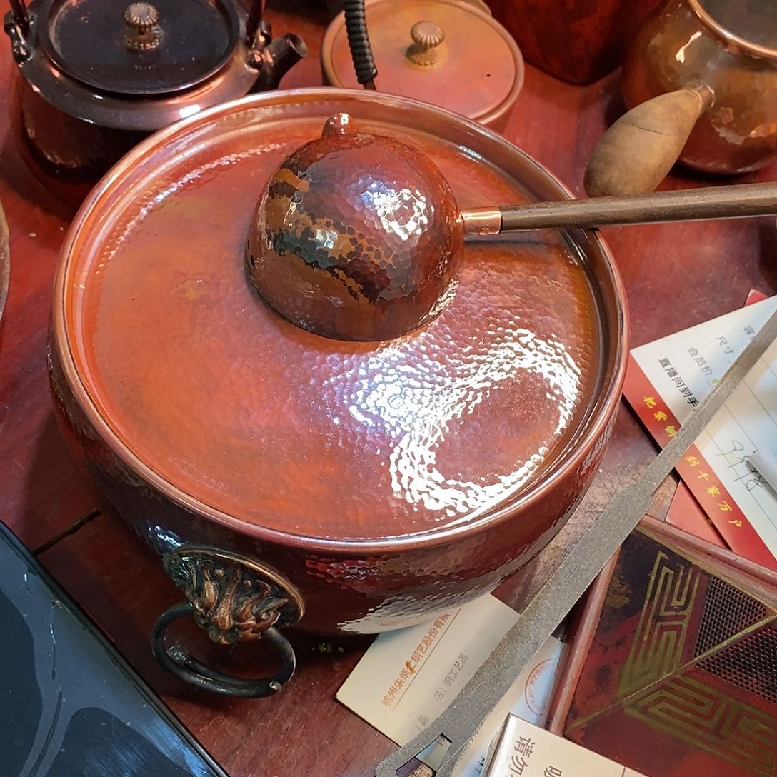 王*手工锻打工艺古法煮茶器荣