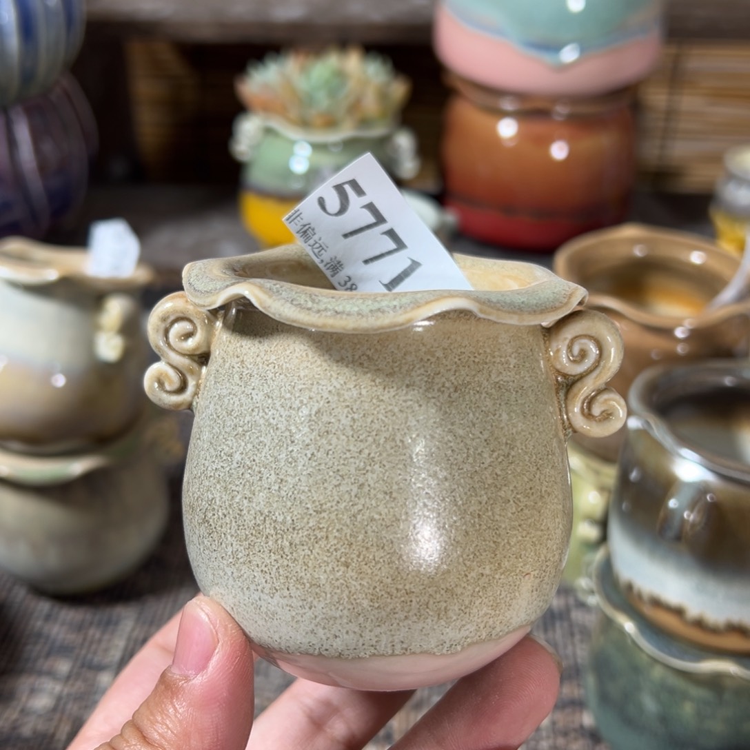 口5 景德镇手工花盆