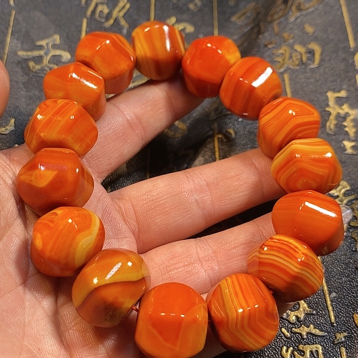 玛瑙/玉髓手链未镶嵌姐****5