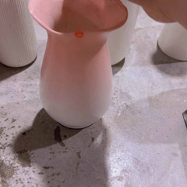 炸***怪瓷片瑕疵24厘米粉一个38号