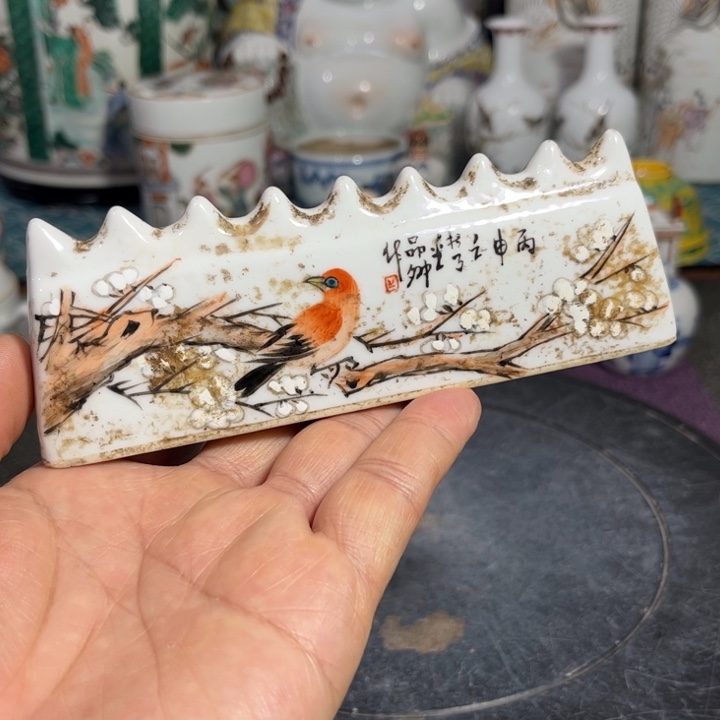 紫砂茶叶罐粉彩888888888888