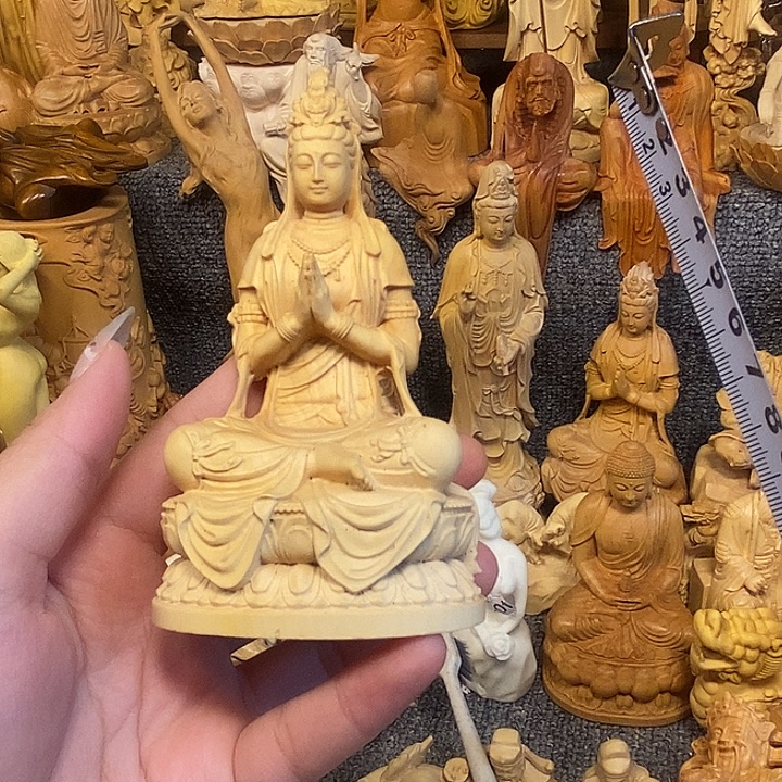 黄杨木黄杨木瑕疵观音