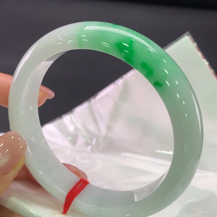 未镶嵌手镯翡翠正圈60