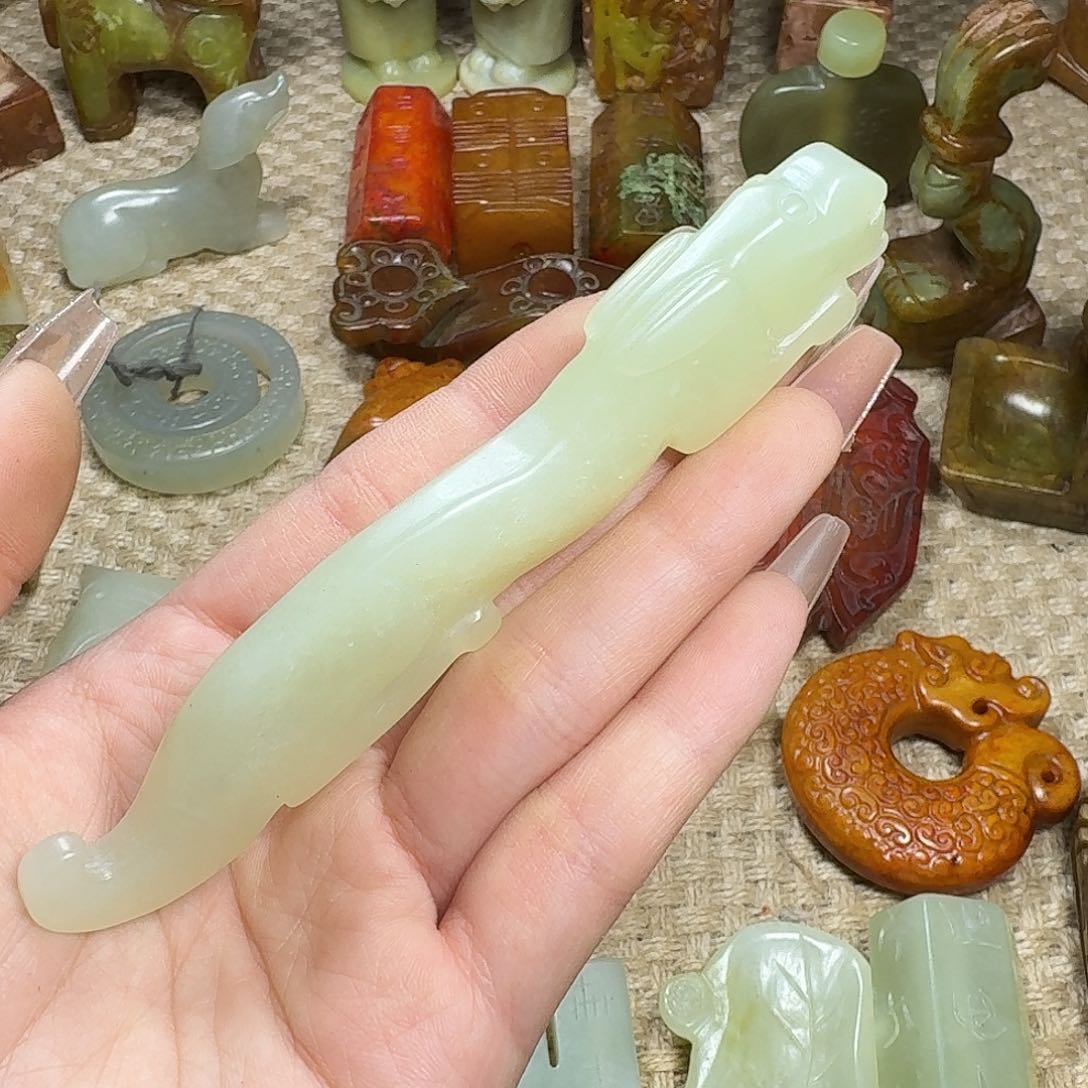 白玉菩提吊坠挂件