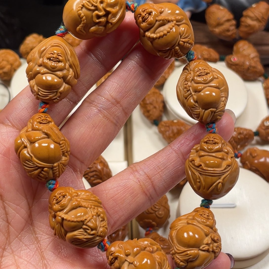 手串/手链橄榄核布袋弥勒橄榄核手串