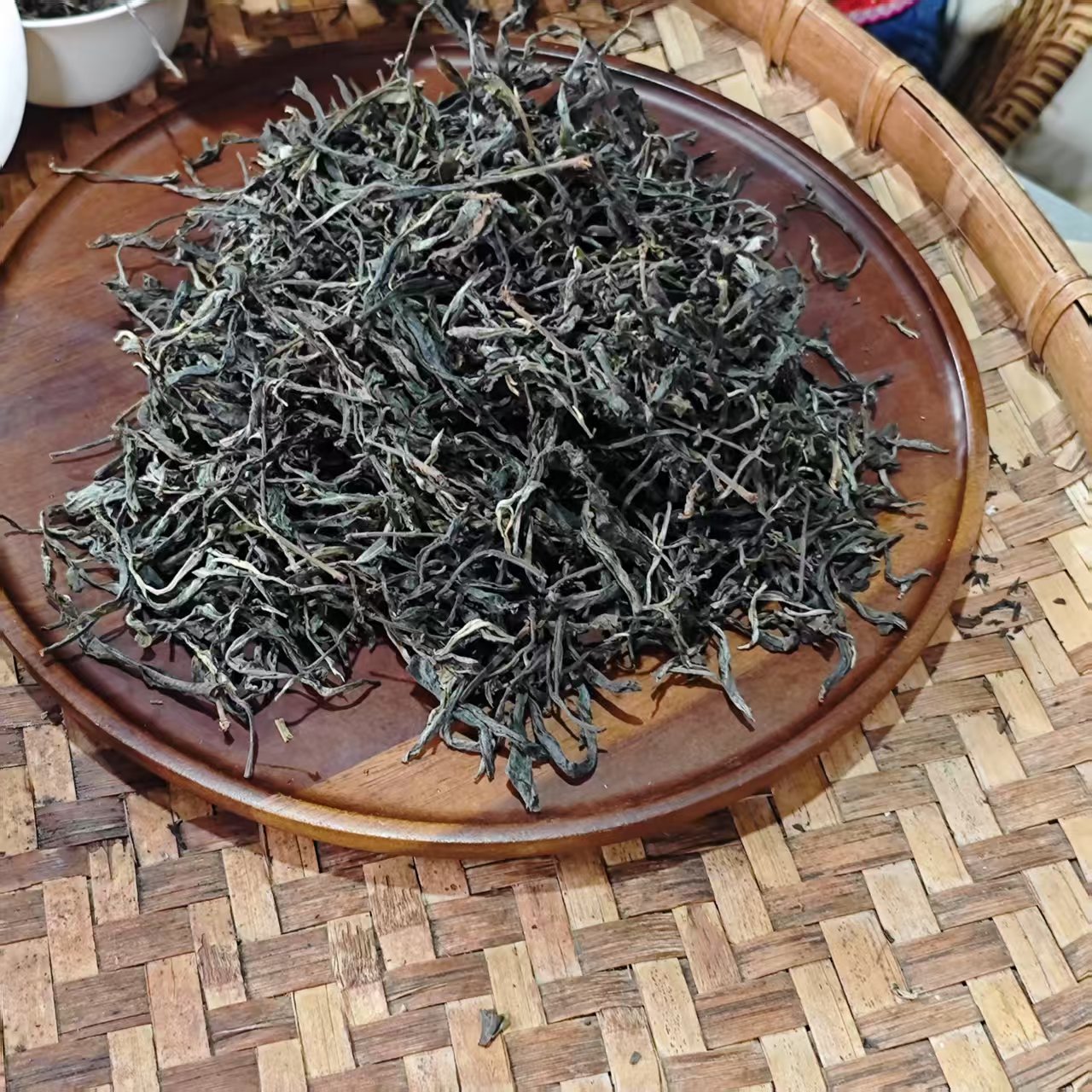 周周好茶甄选2024年坝糯春茶大树普洱生散茶2月22日（25号茶农）