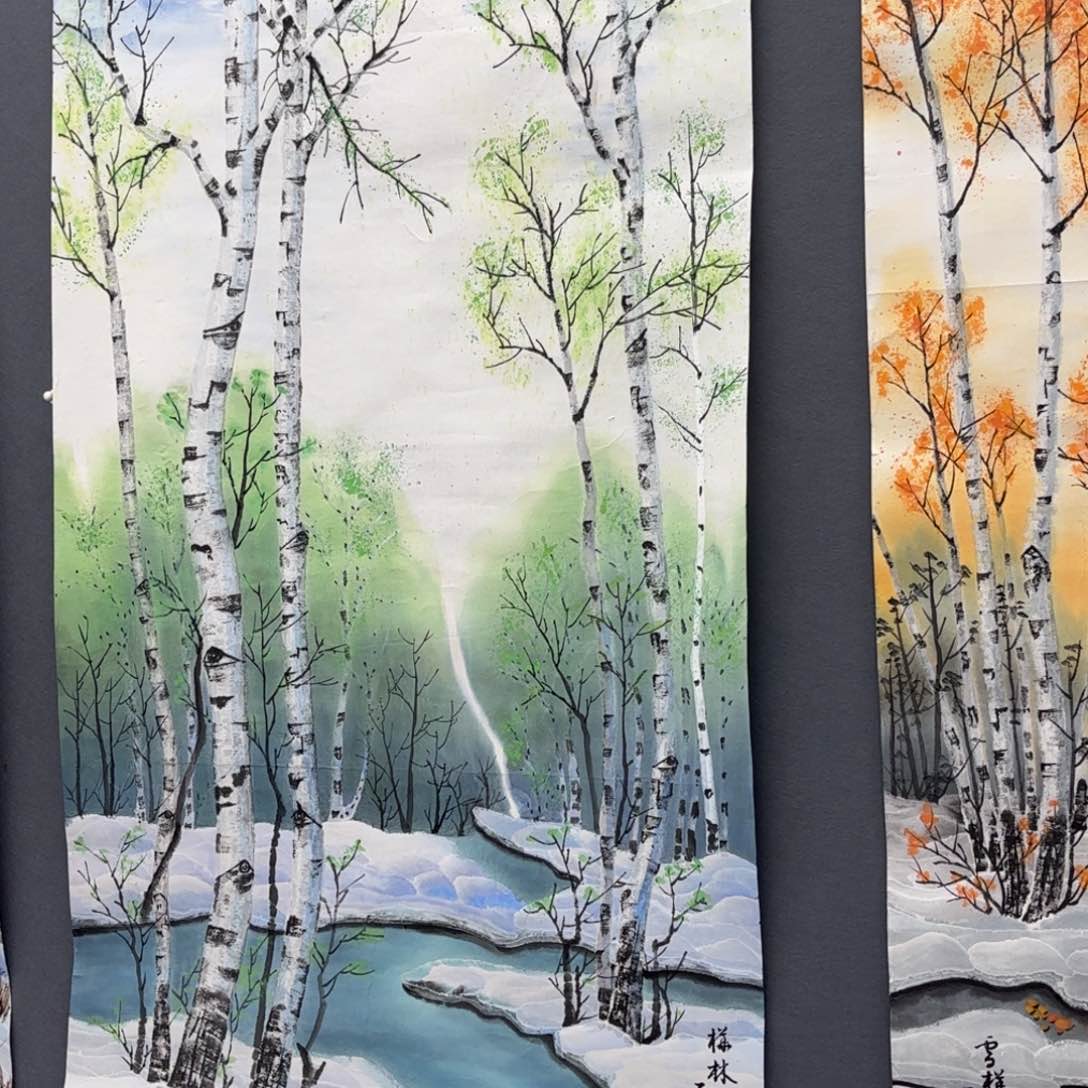 国画稻*人国画作品刘淑云老师刘