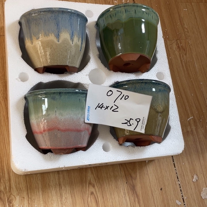 粗陶多肉花盆微瑕710