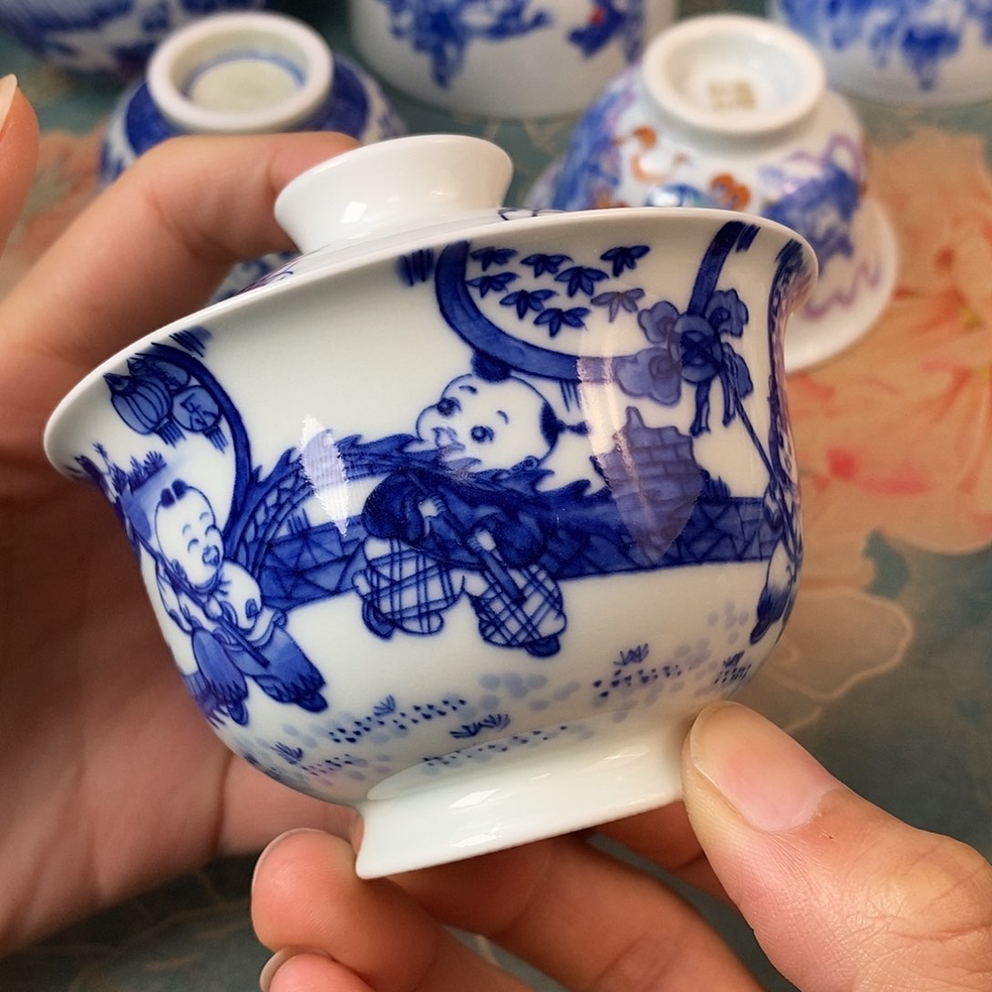 杯现代景德镇全手工全手工全手绘茶具168888