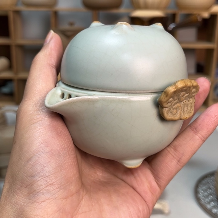 壶老段烧陶瓷茶器