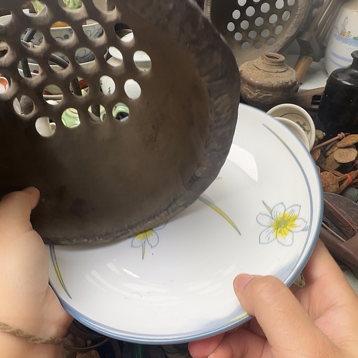 霓***晚瓷片古艺阁工艺铺工艺铺