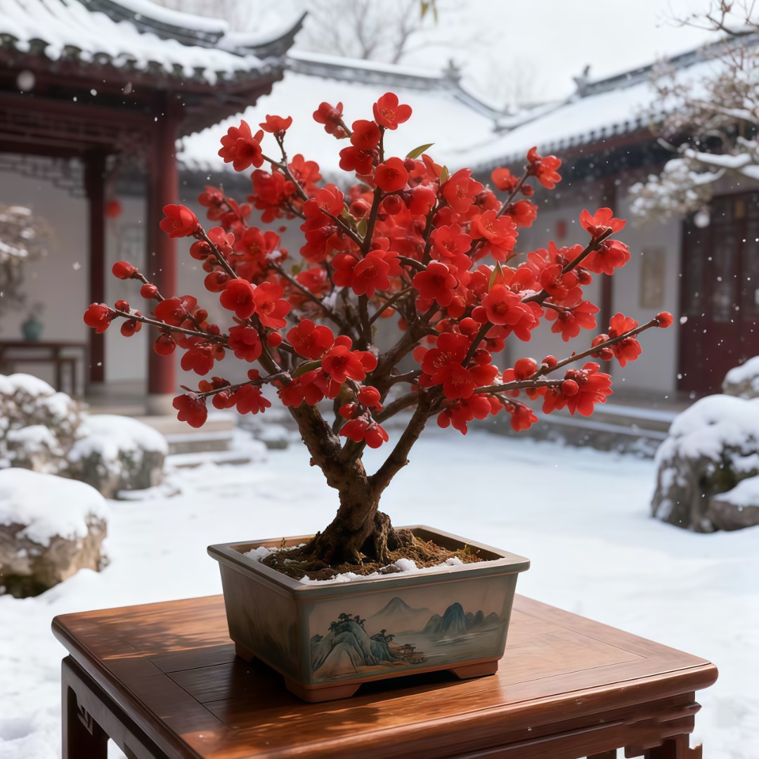 【现起带芽孢】耐寒抗冻浓香型四季好养梅花盆栽老桩红梅绿梅大花
