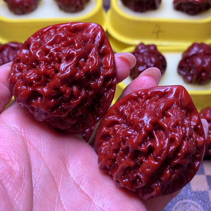 文玩核桃吊坠官帽49