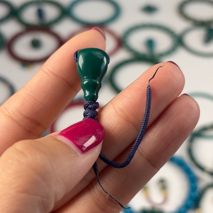 颈饰玻璃紫**来三通8-9