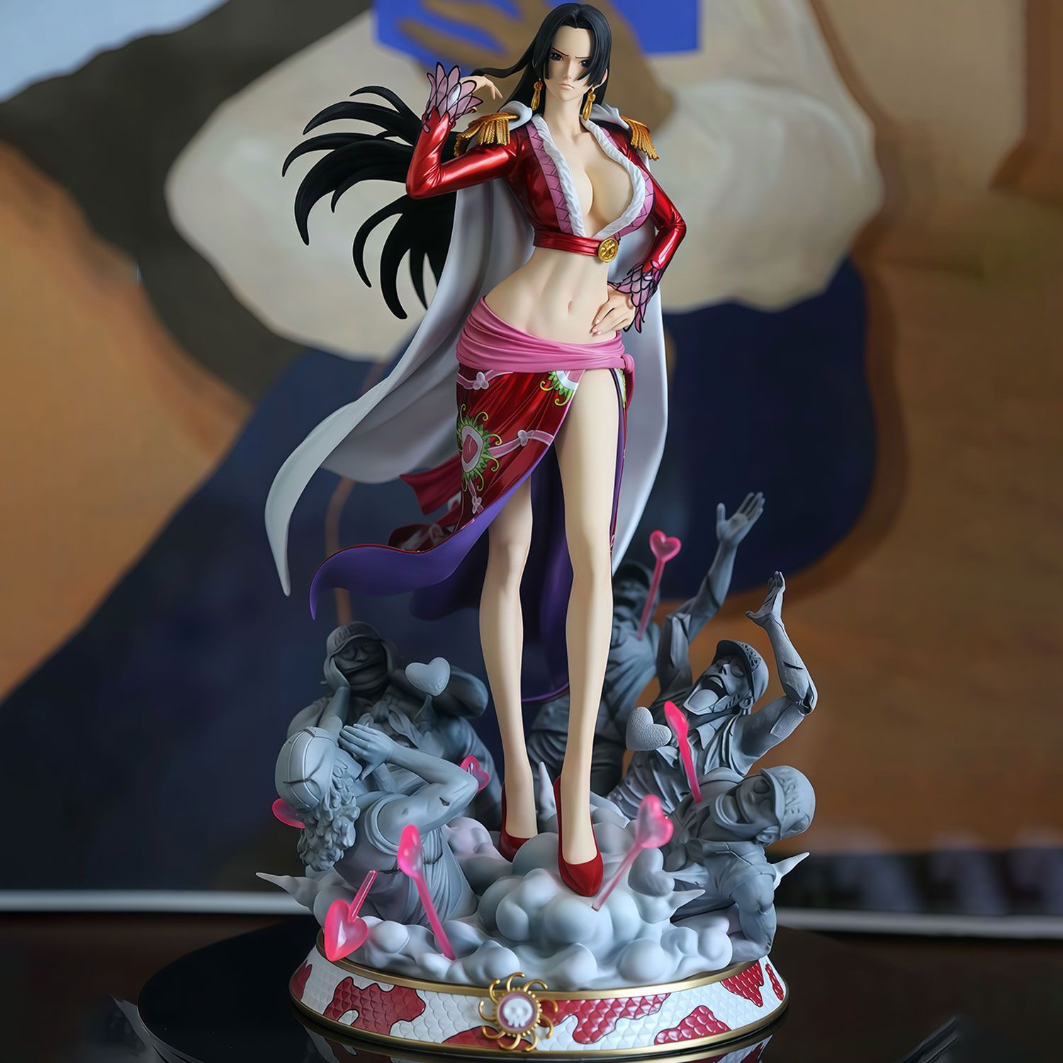 海贼王 梦幻女帝31cm 爱心女帝动漫手办模型摆件