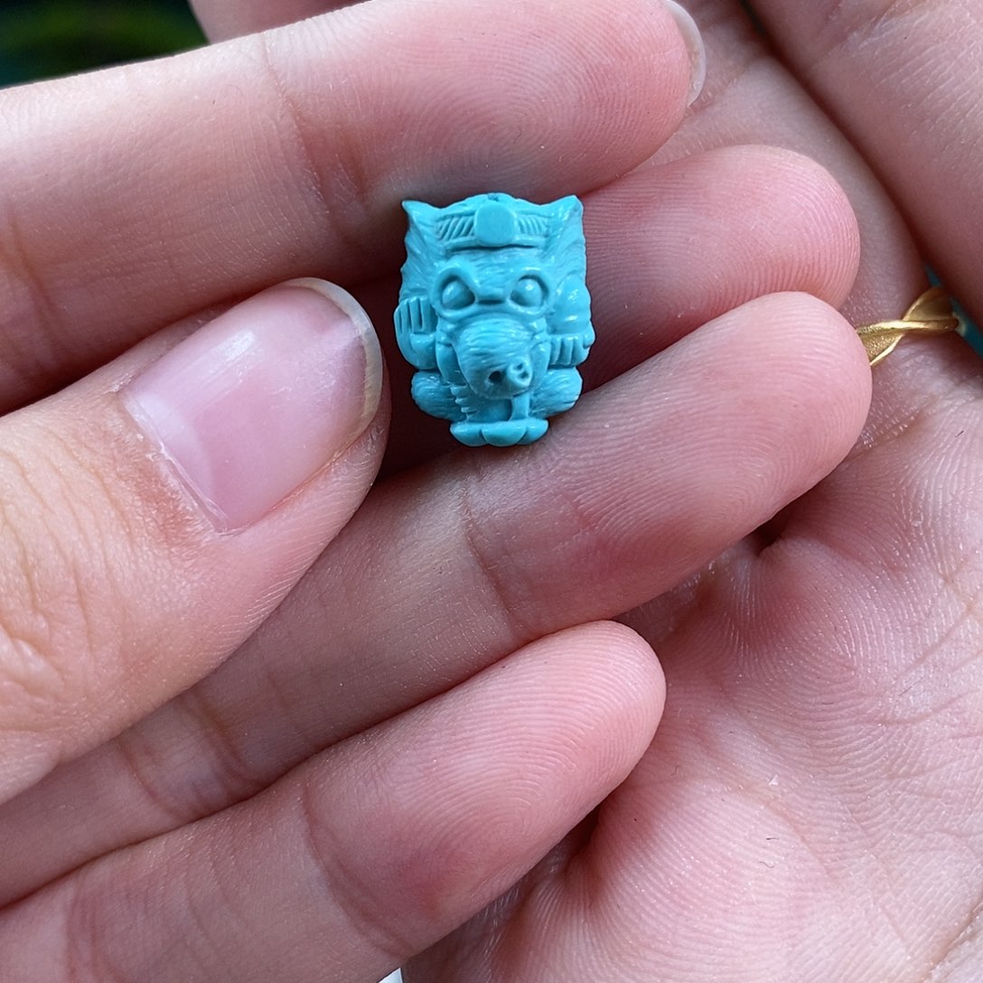 绿松石珠宝奇石未镶嵌