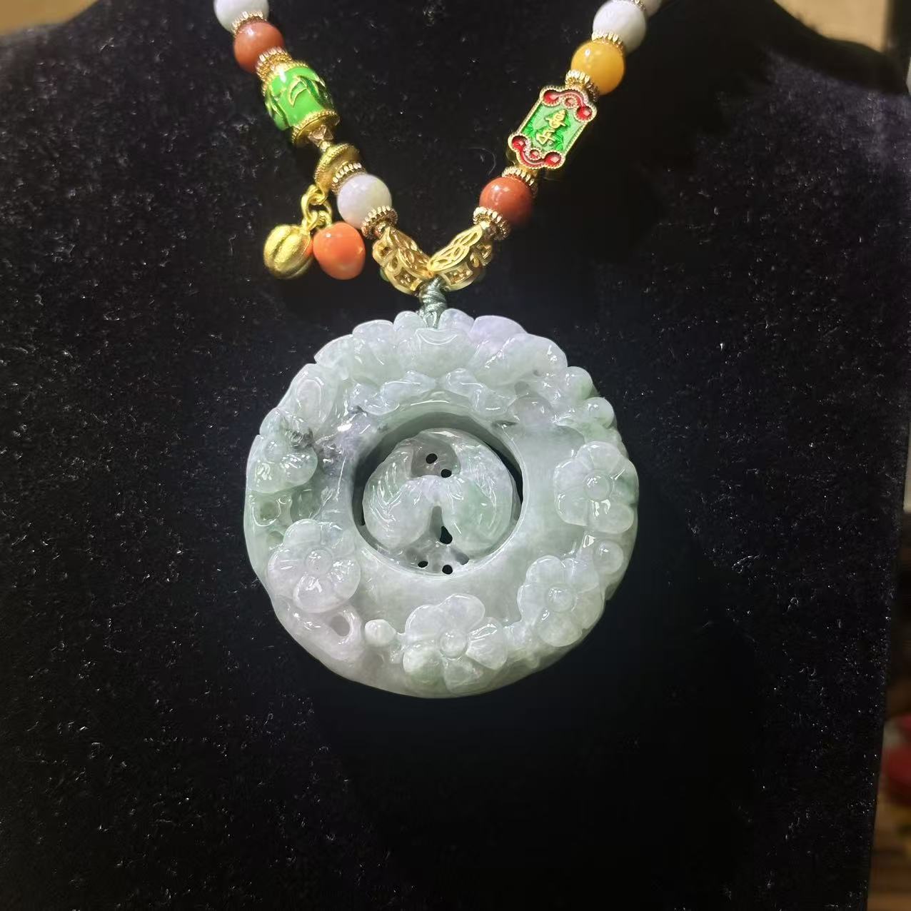 天然A货翡翠 吊坠MFC0922001多样性发其一