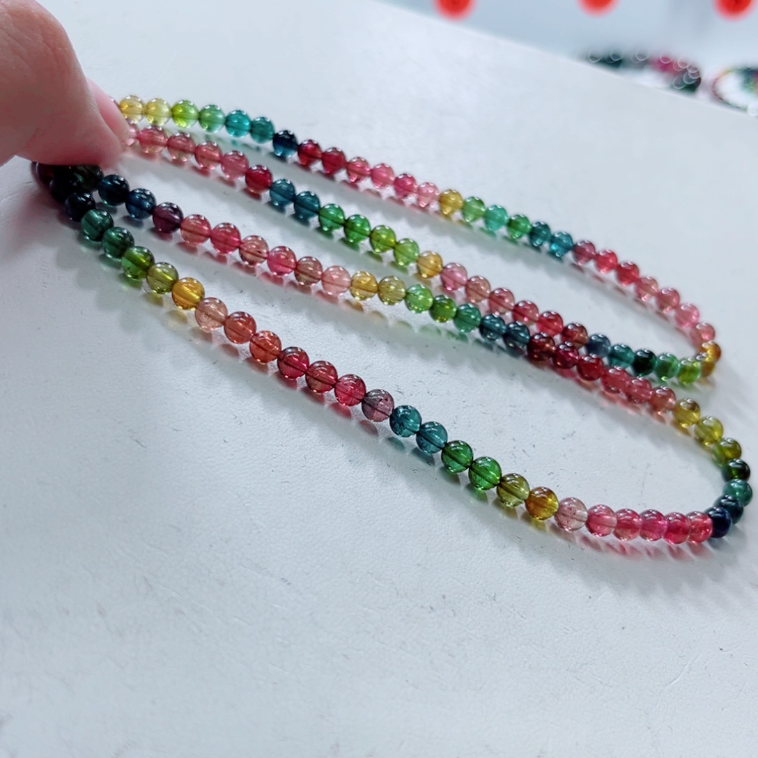 未镶嵌手链碧玺碧玺