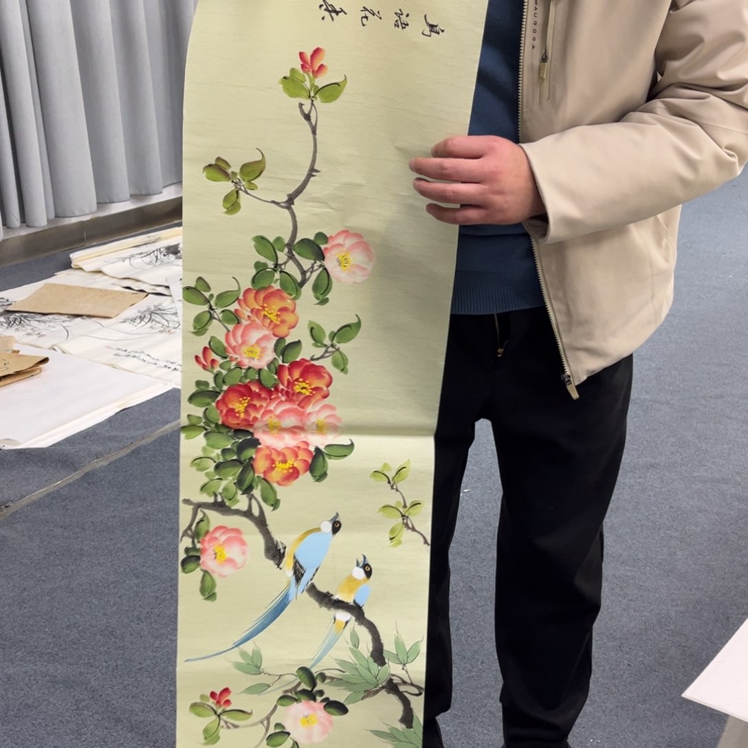 国画手绘画作品和绘画