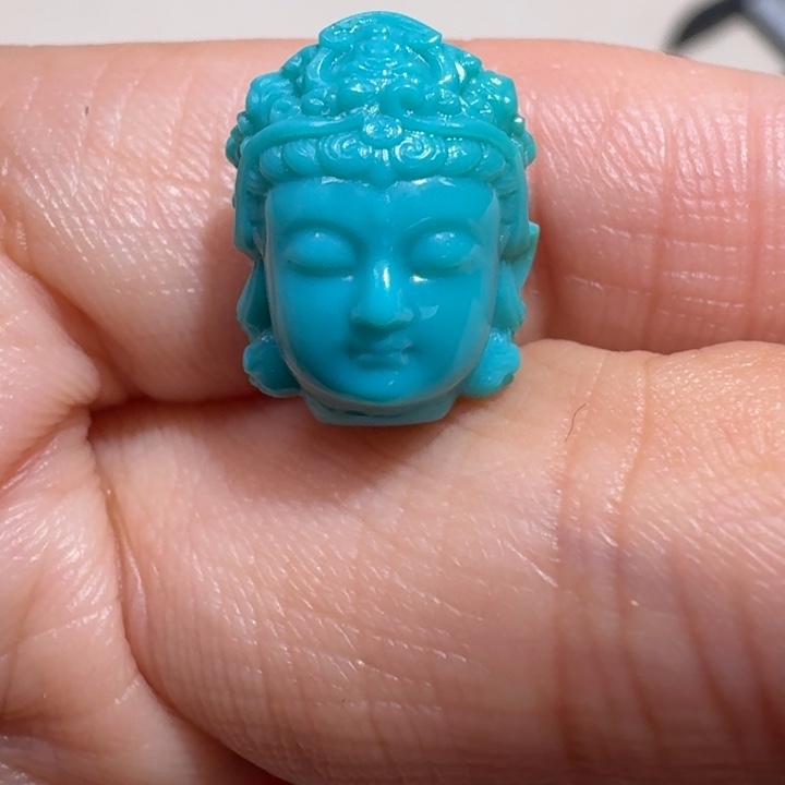 绿松石未镶嵌配饰