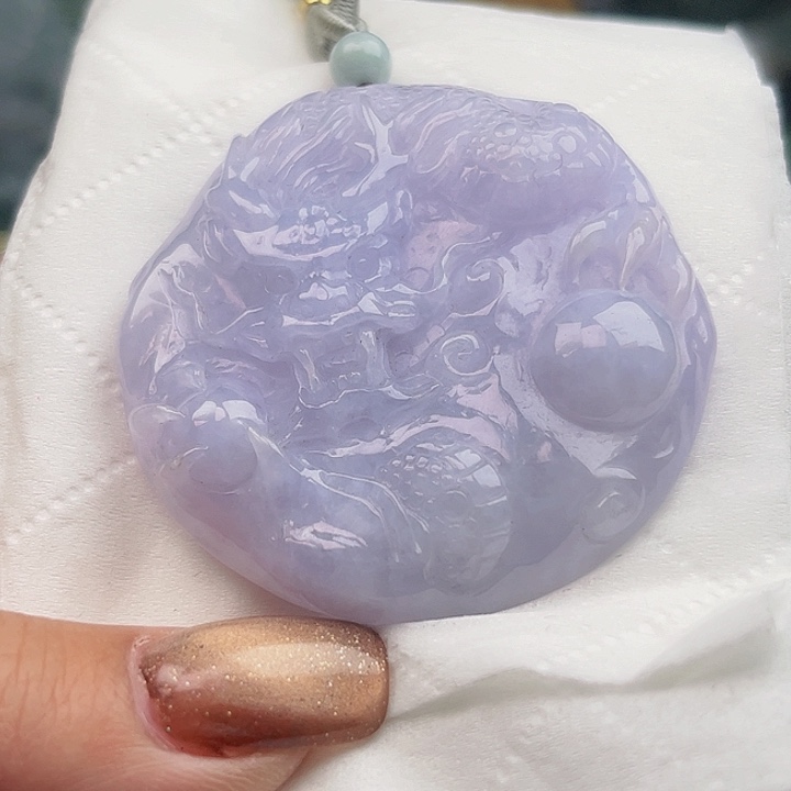 翡翠未镶嵌颈饰挂件