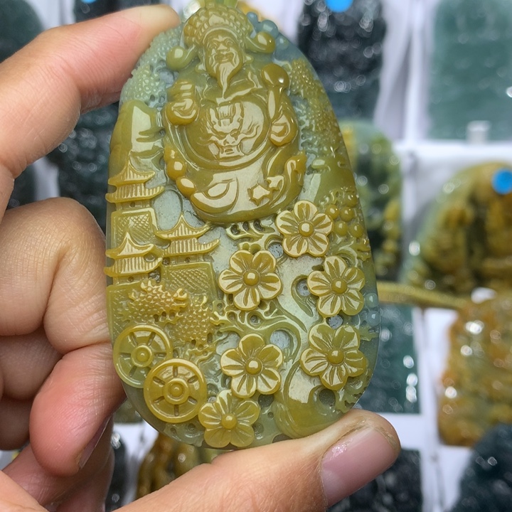 翡翠吊坠(不含链)未镶嵌