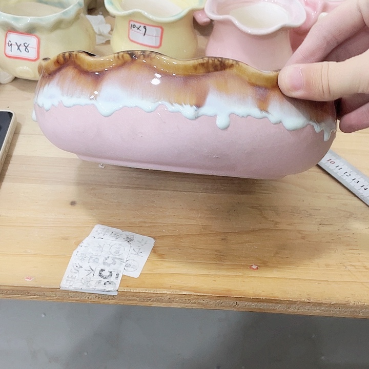 陶瓷花盆全场12包邮