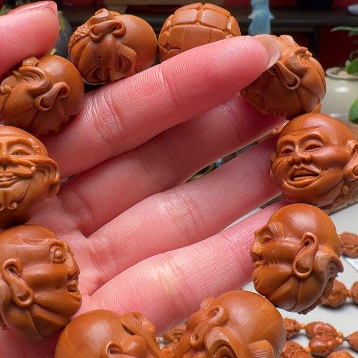 橄榄核手串/手链殷派罗汉