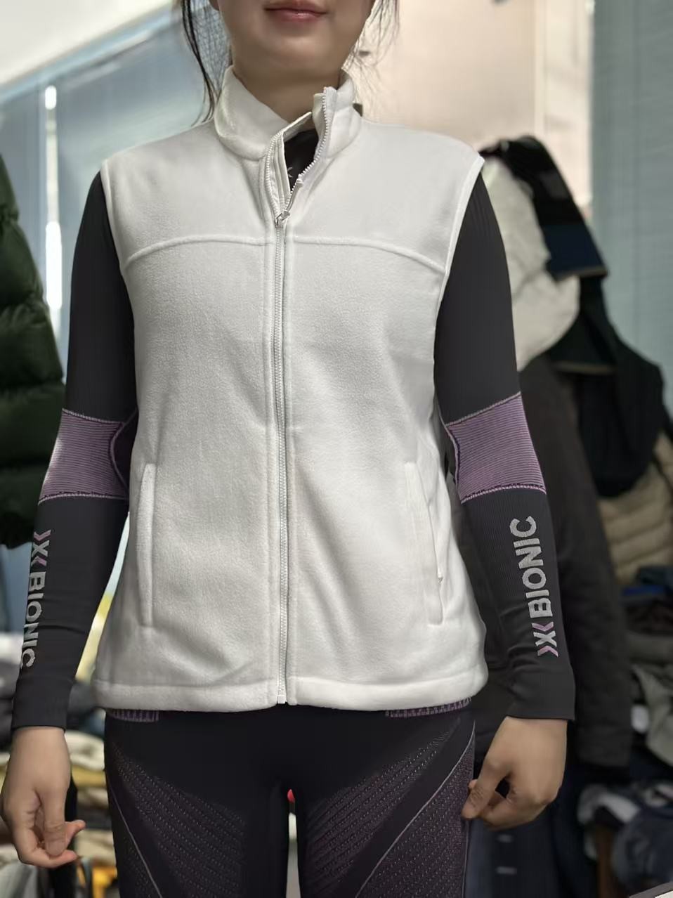 户外休闲马甲立领百搭时尚运动男女款情侣