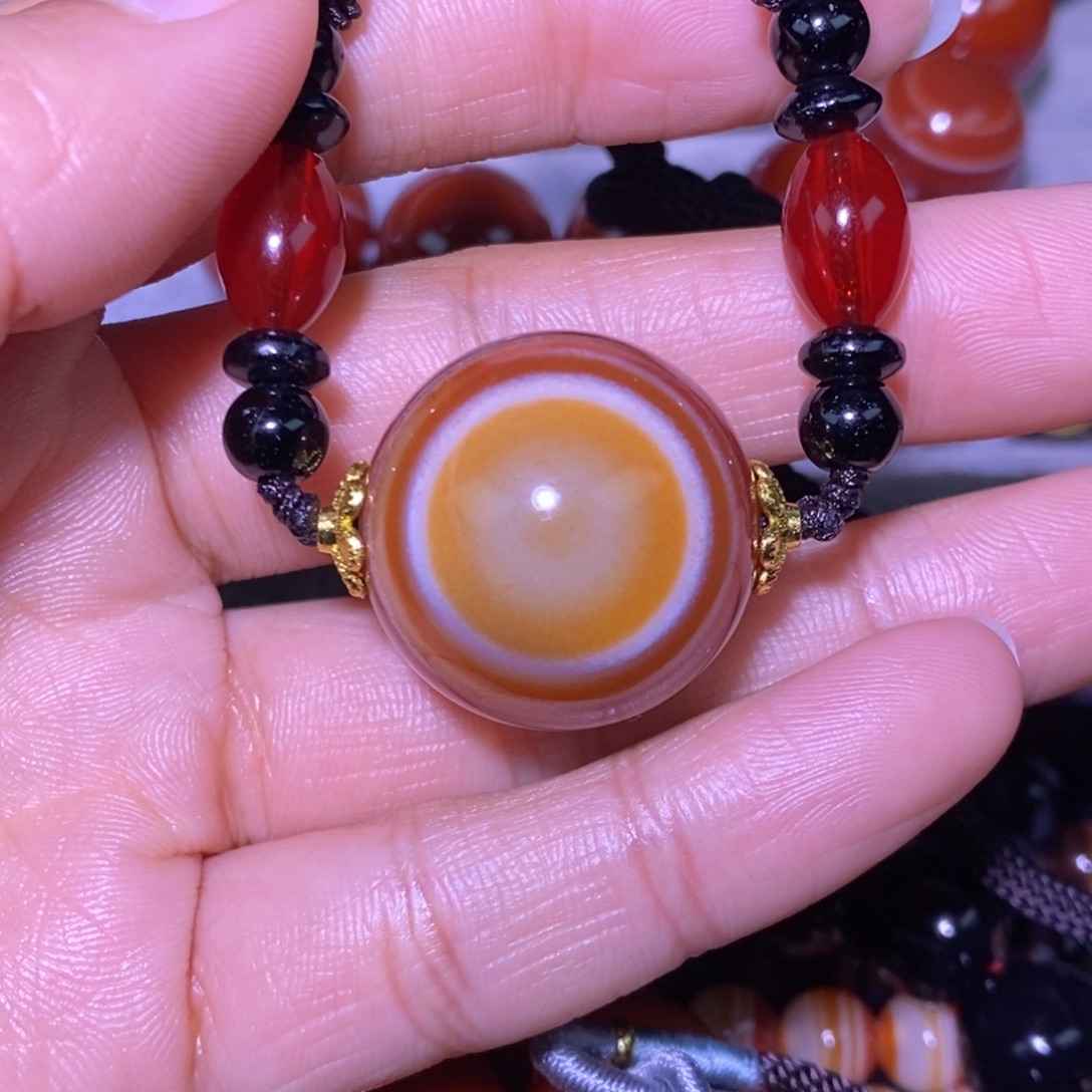 玛瑙/玉髓未镶嵌颈饰